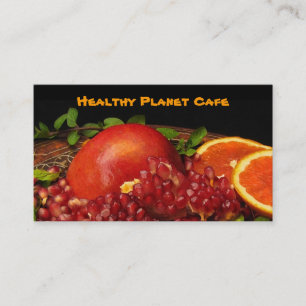 Healthy Food Restaurant Business Card