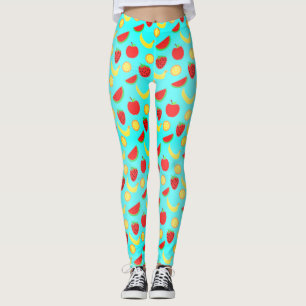 Healthy Fruit Pattern Leggings