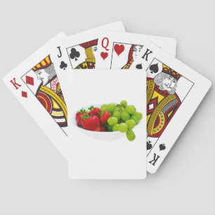 Healthy Fruit Salad Destiny Gifts Playing Cards