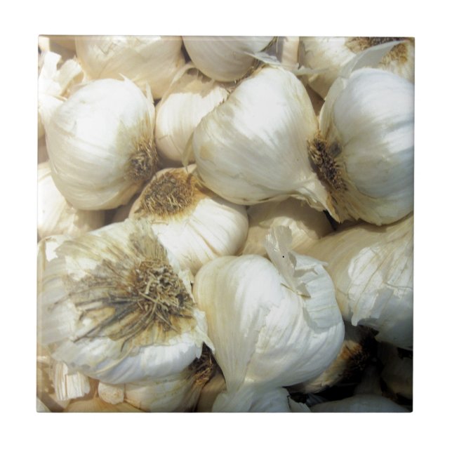 Healthy Garlic Tile (Front)