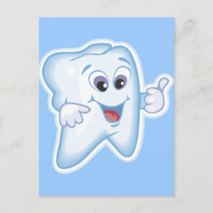 Healthy Happy Teeth Postcard