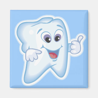 Healthy Happy Tooth Magnet