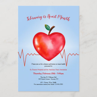 Healthy Heart Invitation