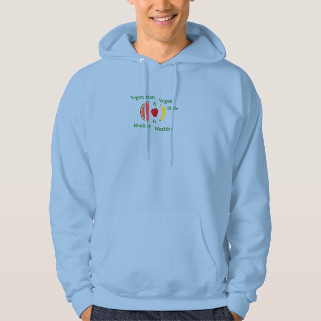 Healthy Is Wealthy Hoodie (Front)