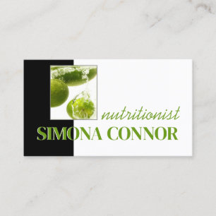 Healthy Life Nutritionist Fresh Lime In Water Card