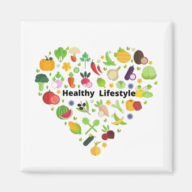 healthy lifestyle choices exercise T-Shirt Magnet (Front)