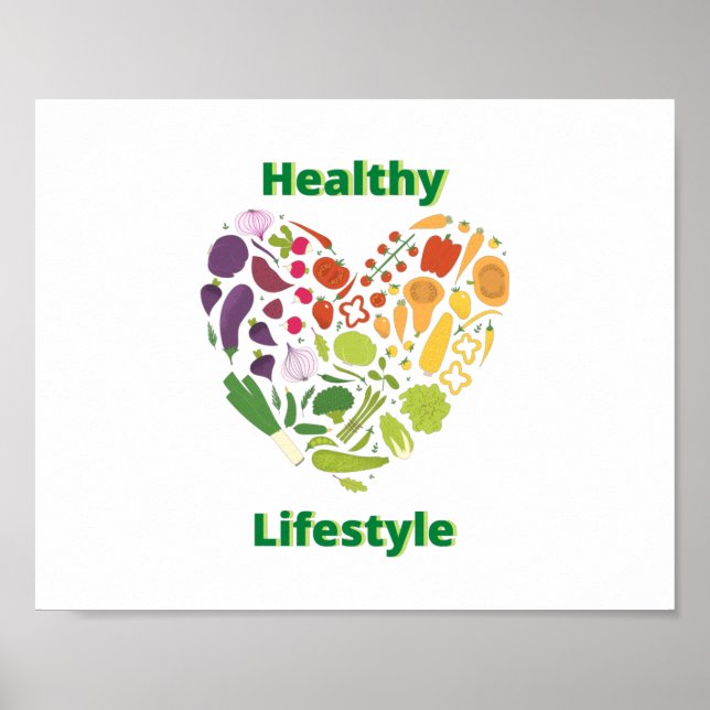 healthy lifestyle choices exercise T-Shirt Tank To Poster (Front)