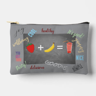 Healthy lifestyle design accessory pouch