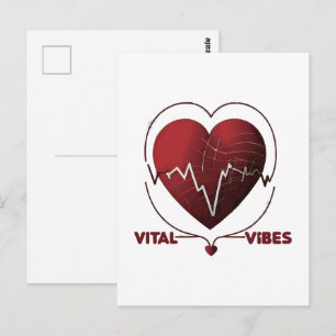 Healthy Living Postcard
