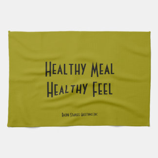 Healthy Meal Tea Towel