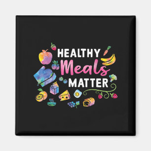 Healthy Meals Lunch Lady School Lunch Hero Week Magnet