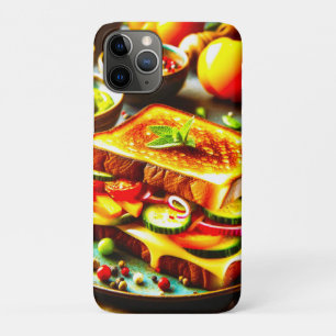 Healthy Meets Indulgent: A Grilled Cheese Delight Case-Mate iPhone Case