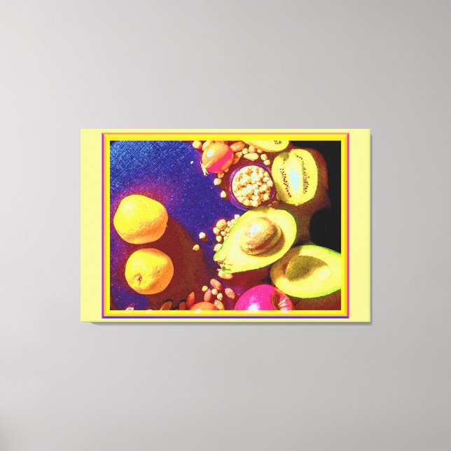 "Healthy Nutrition" Cute Photo. Buy Now Canvas Print (Front)