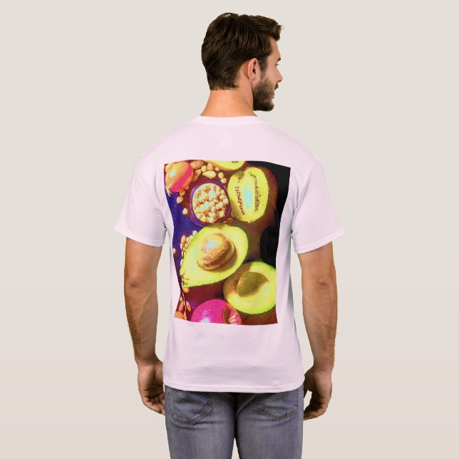 "Healthy Nutrition" Cute Photo. Buy Now T-Shirt (Back Full)
