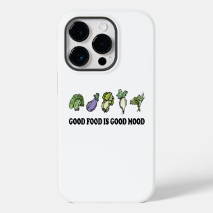 Healthy Saying Good Food Is Good Mood Eat Healthy Case-Mate iPhone 14 Pro Case