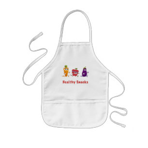 Healthy Snacks Kids Apron