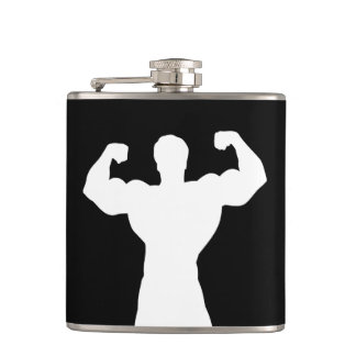 Healthy String Man Hip Flask