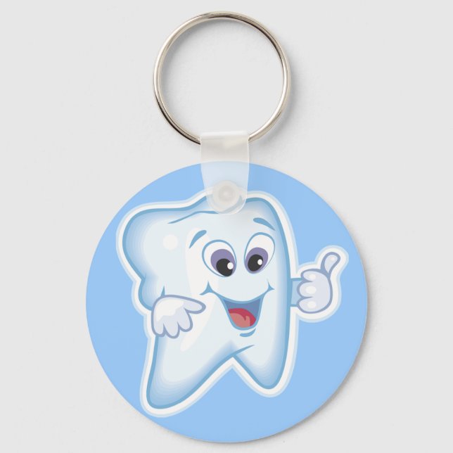 Healthy Teeth Key Ring (Front)