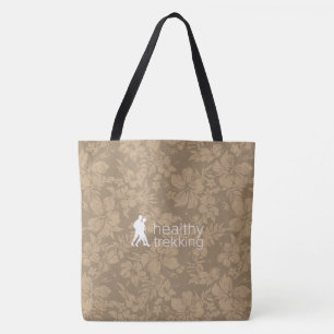 Healthy Trekking Hawaiian Hibiscus Cocoa Beach Bag