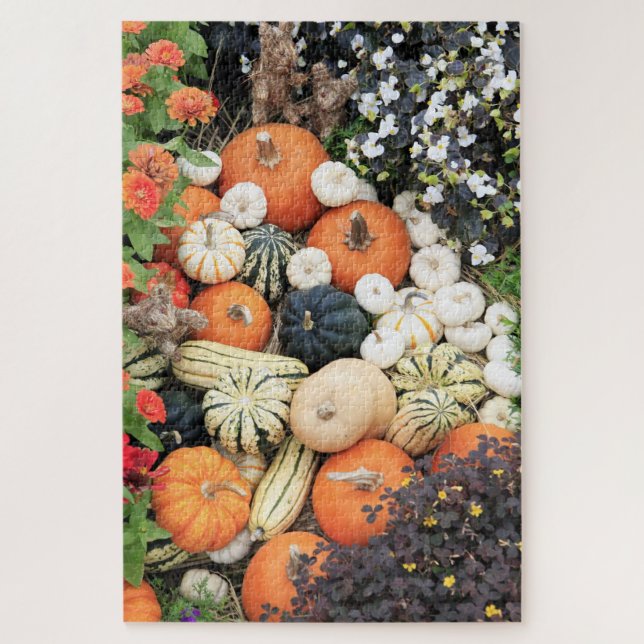 Healthy Vegetable Pumpkins Jigsaw Puzzle (Vertical)