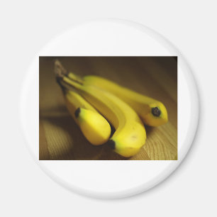 HEALTHY YELLOW BANANAS MAGNET