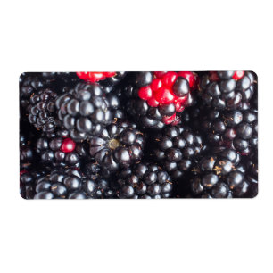Heap of blackberries