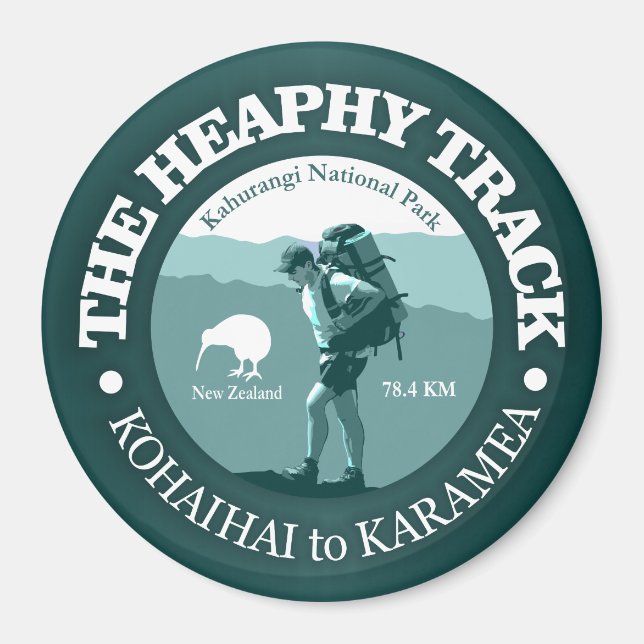 Heaphy Track (T) Magnet (Front)