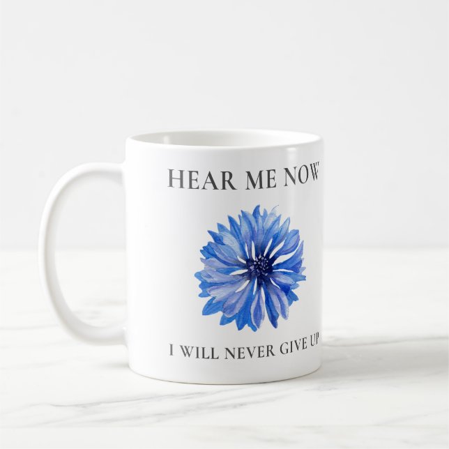 Hear Me Now Coffee Mug (Left)