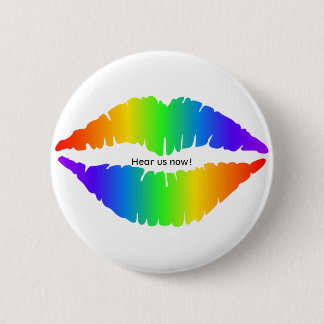 Hear me now! Design 3 6 Cm Round Badge