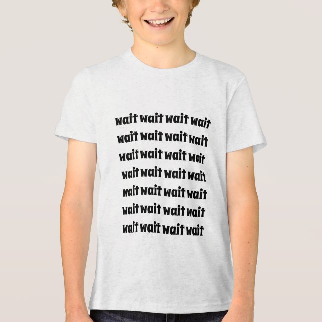 hear me now Tri-Blend shirt (Front)