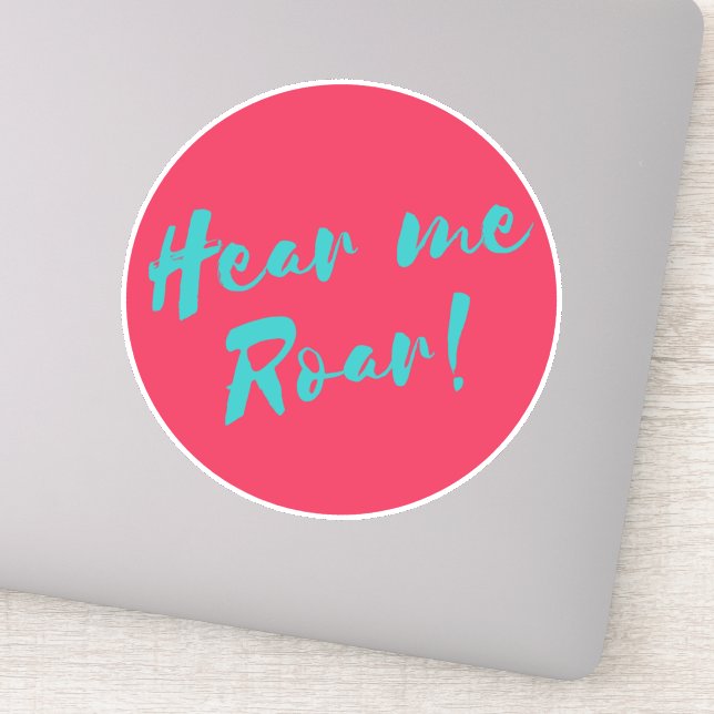 Hear me roar (Detail)