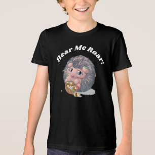Hear Me Roar Kids T-Shirt – Fierce Tiger Design Tri-Blend Shirt