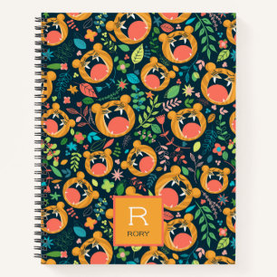 Hear Me Roar Tiger Jungle Personalised Notebook