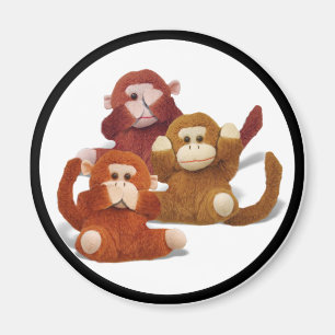 Hear No...Speak No...See No Evil Magnet