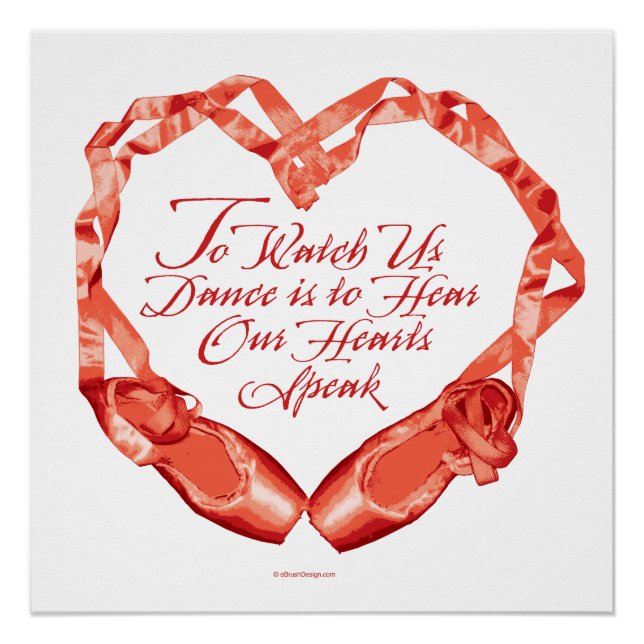 Hear Our Ballet Hearts Poster (Front)