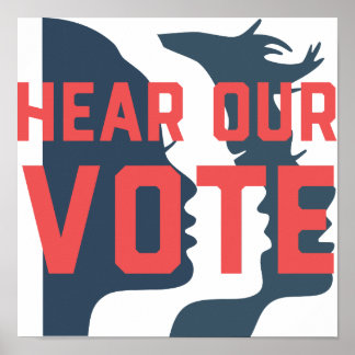 Hear our Vote Poster