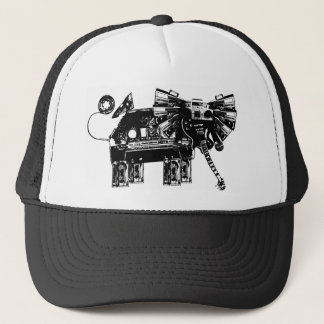 hear the elephants trucker hat