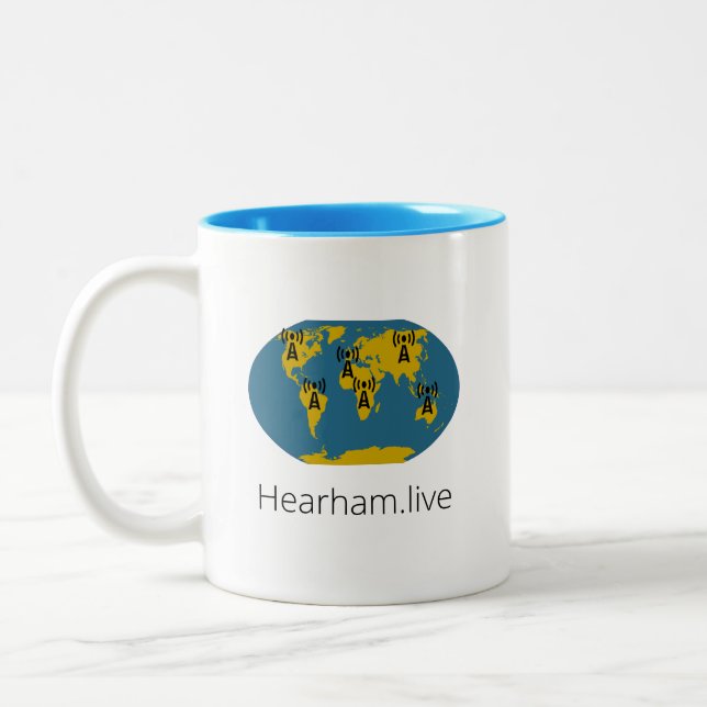 Hearham.live fan mug (Left)