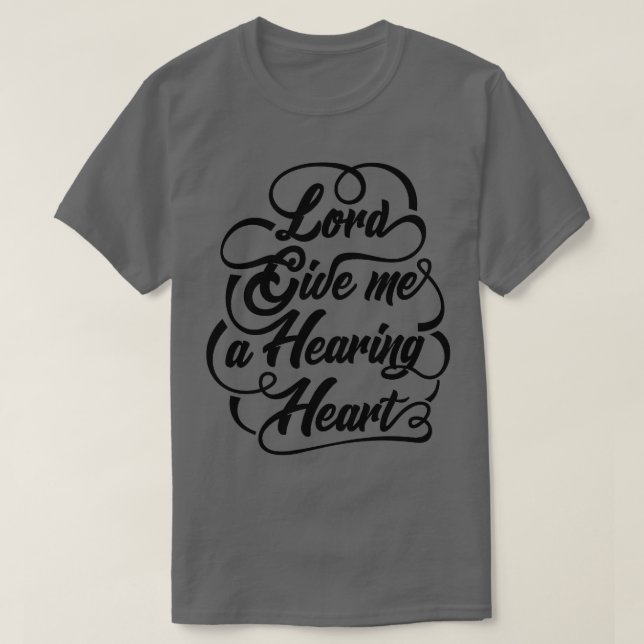 HEARING AID 10 T-Shirt (Design Front)