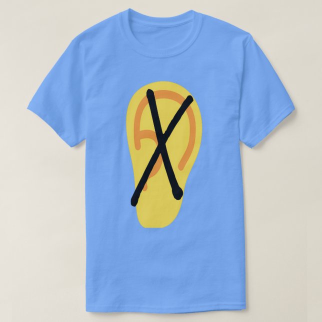 hearing imapired T-Shirt (Design Front)