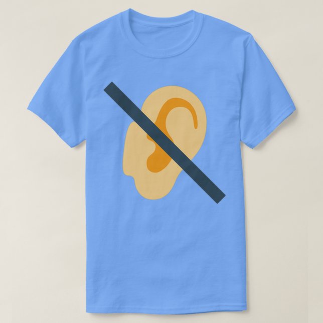 Hearing impaired 19 T-Shirt (Design Front)