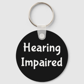 hearing impaired key ring