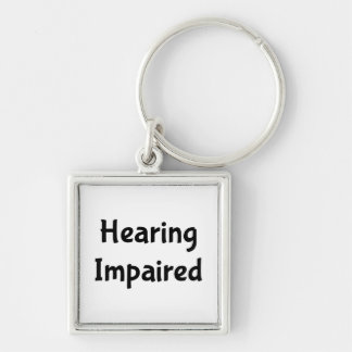 Hearing Impaired Key Ring