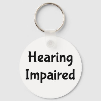 Hearing Impaired Key Ring