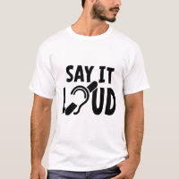 Hearing limited, hearing impaired, deaf.