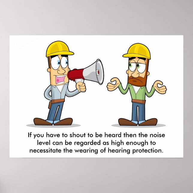 Hearing Protection 001 Poster (Front)