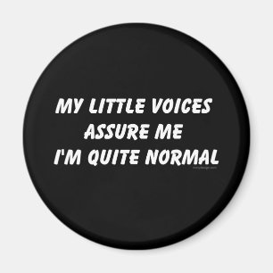 Hearing Voices Humour Magnet