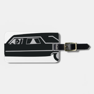 Hearse Luggage Tag