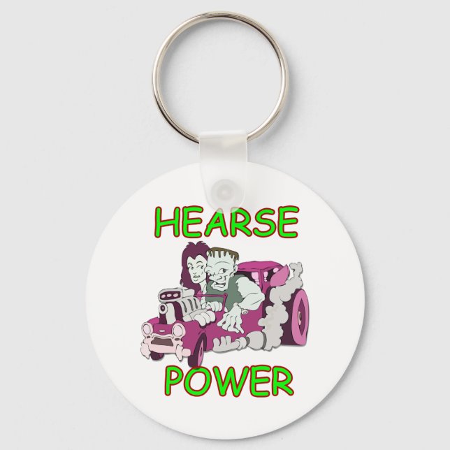 Hearse Power Key Ring (Front)