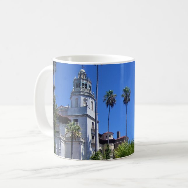 Hearst Castle, San Simeon, California Coffee Mug (Front Left)